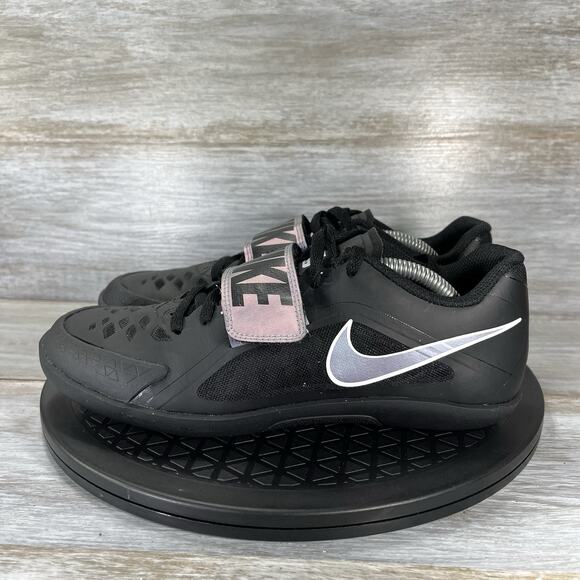 Nike Zoom Rival SD 2 Track Field Throws Size 6.5 685134-003 Black Indigo Fog - Picture 1 of 7